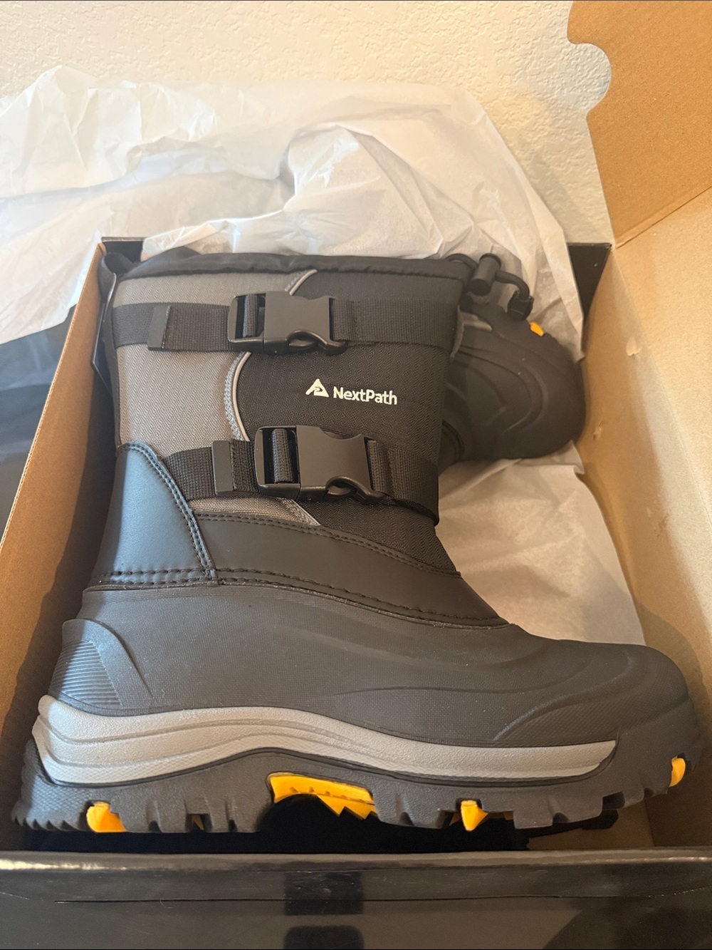Nextpath Men’s Insulated Waterproof Winter Boots | Removable Liner | NWT | Sz. 9